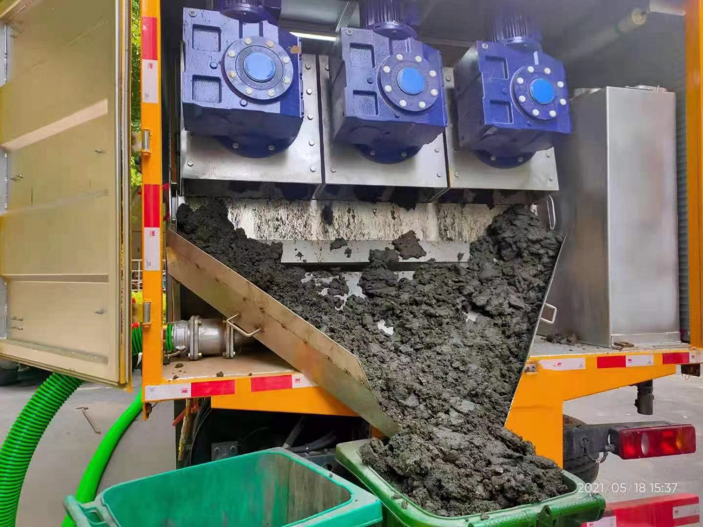 水城化粪池清掏城市维护站-泥浆净化干湿分离处理